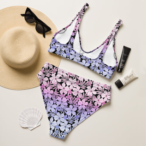 Omnisexual Pride Aloha High-Waisted Bikini